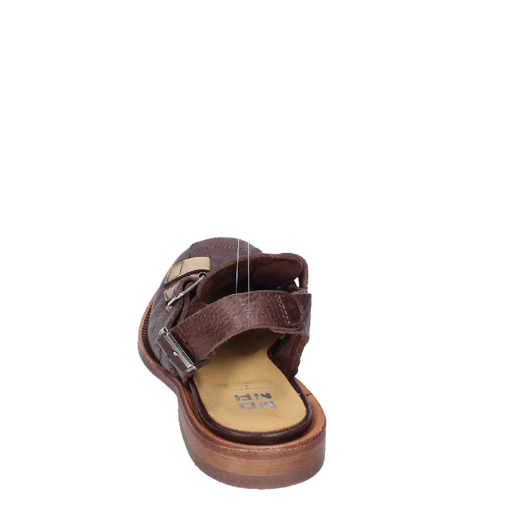 scarpe donna MOMA sandali marrone pelle platino 40403G VINTAGE EX409 2025