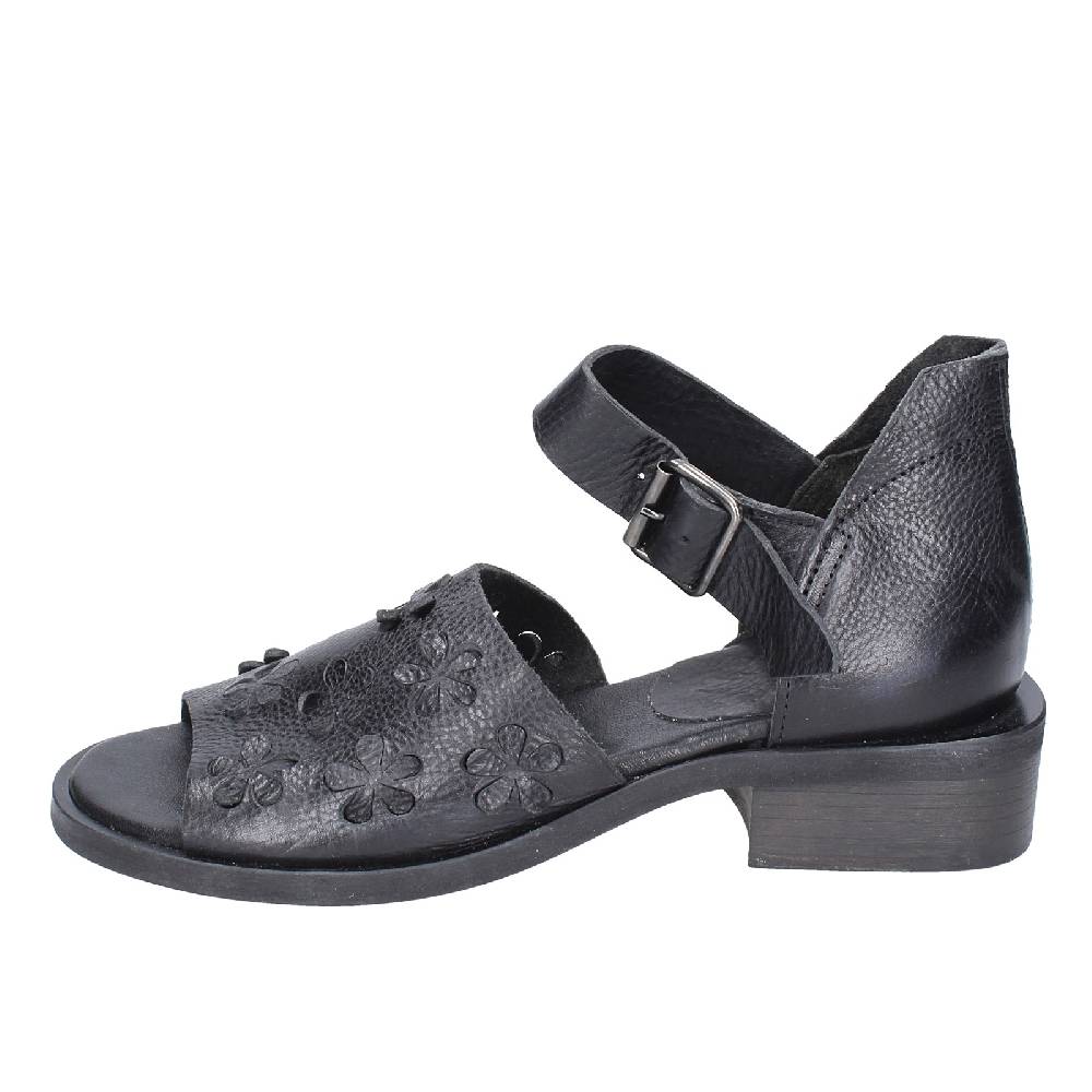 scarpe donna MOMA sandali nero pelle 35404G VINTAGE EX405 Vendita