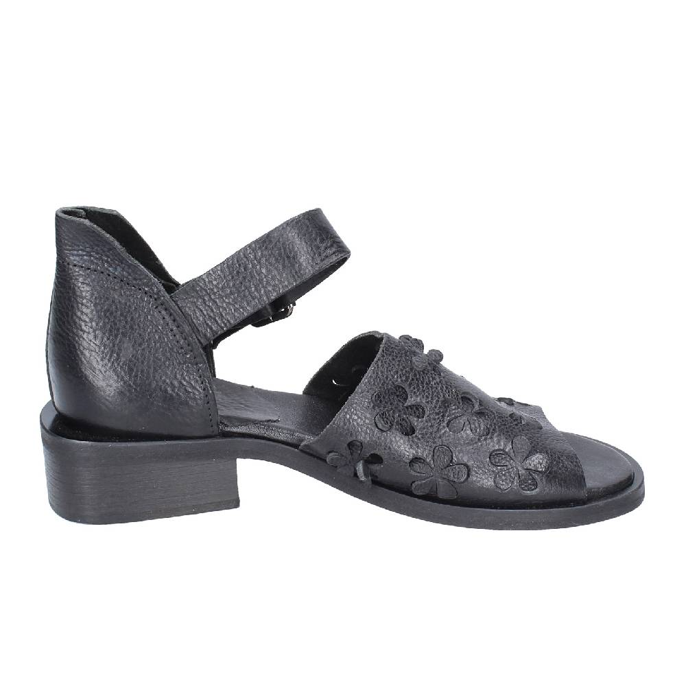 scarpe donna MOMA sandali nero pelle 35404G VINTAGE EX405 Vendita
