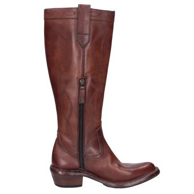 scarpe donna MOMA stivali marrone pelle 1DW308 VINTAGE BD929 Shopping Online