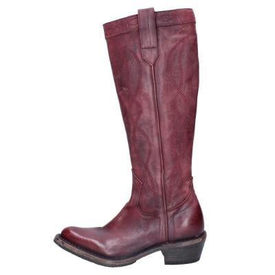 scarpe donna MOMA stivali bordeaux pelle 1DW308 VINTAGE BD927 Prezzo Ridotto