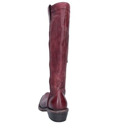 scarpe donna MOMA stivali bordeaux pelle 1DW308 VINTAGE BD927 Prezzo Ridotto