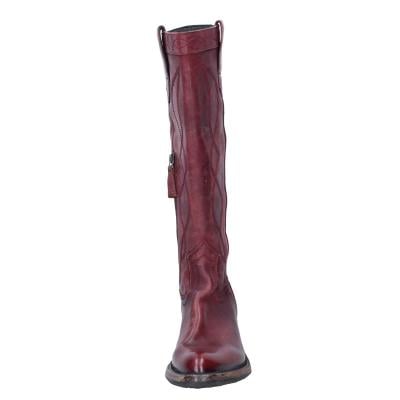 scarpe donna MOMA stivali bordeaux pelle 1DW308 VINTAGE BD927 Prezzo Ridotto