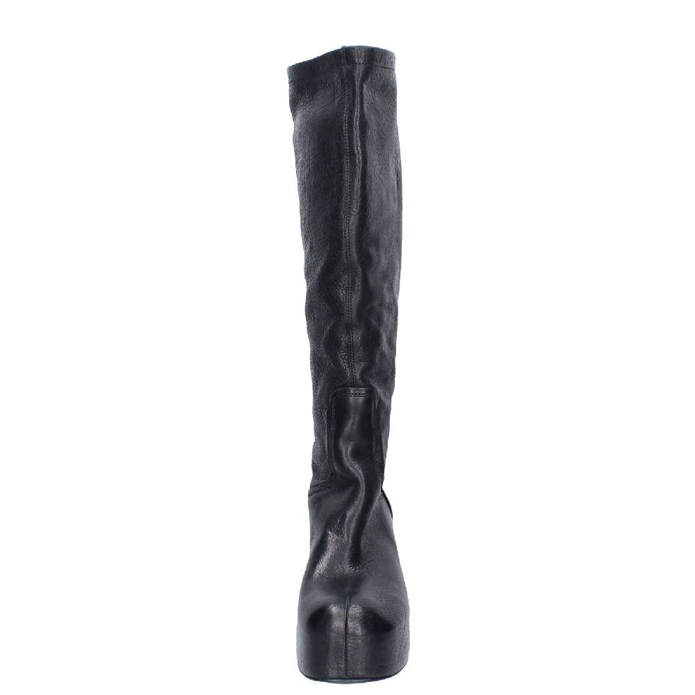 scarpe donna MOMA stivali nero pelle 87305D VINTAGE EX512 Sconto