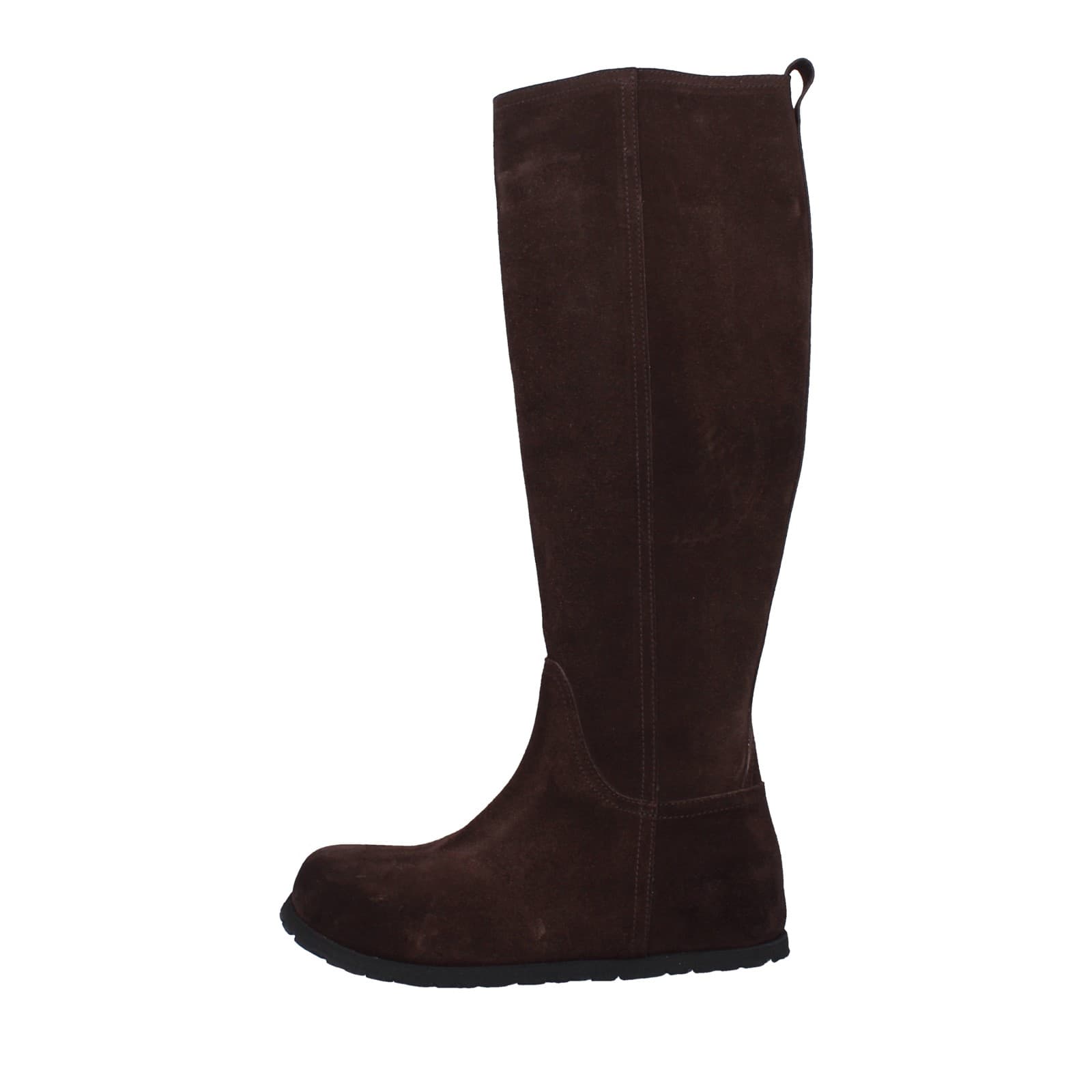 scarpe donna MOMA stivali marrone camoscio 78303D-DAI EY484 In Vendita