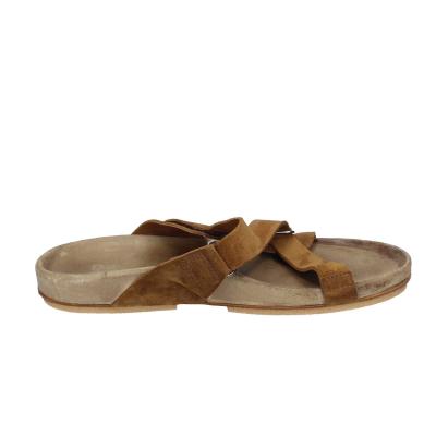 scarpe uomo MOMA sandali marrone camoscio 2GS458-K0B BC112 Saldi