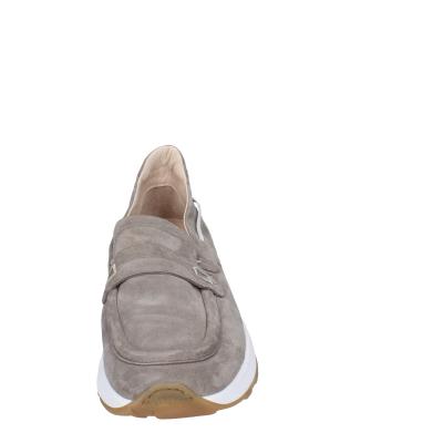 scarpe uomo MOMA mocassini grigio camoscio 4FS413-CRPI BC99 Nuova