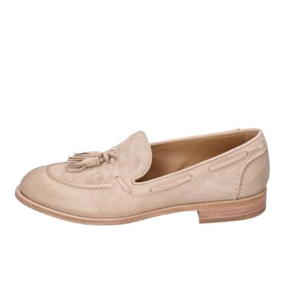 scarpe uomo MOMA mocassini beige camoscio 2FS410-OW BC37 Moda