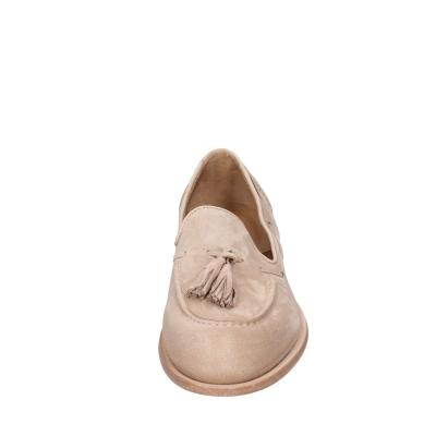 scarpe uomo MOMA mocassini beige camoscio 2FS410-OW BC37 Moda
