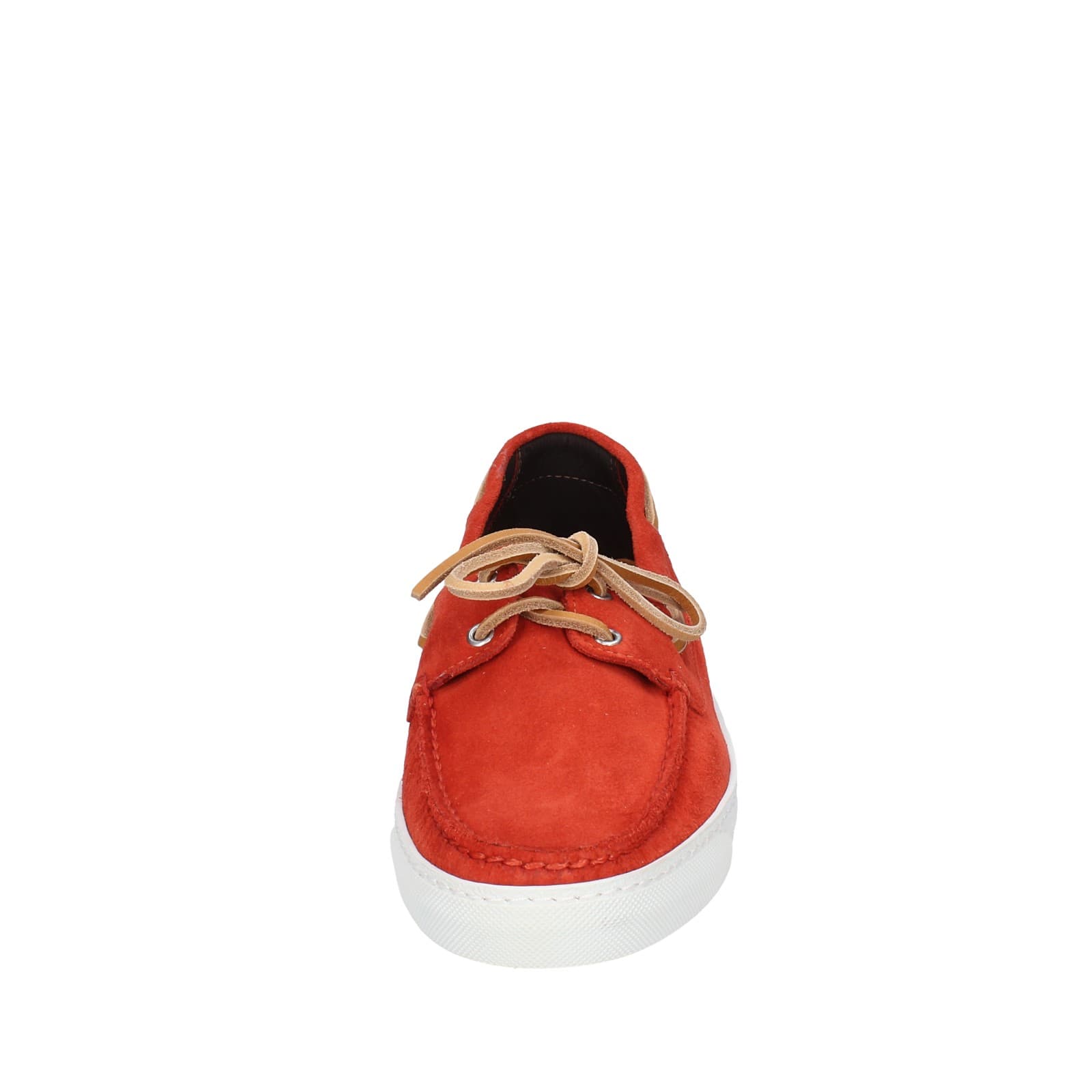 scarpe uomo RALPH LAUREN mocassini rosso camoscio celeste EY147 Vendita