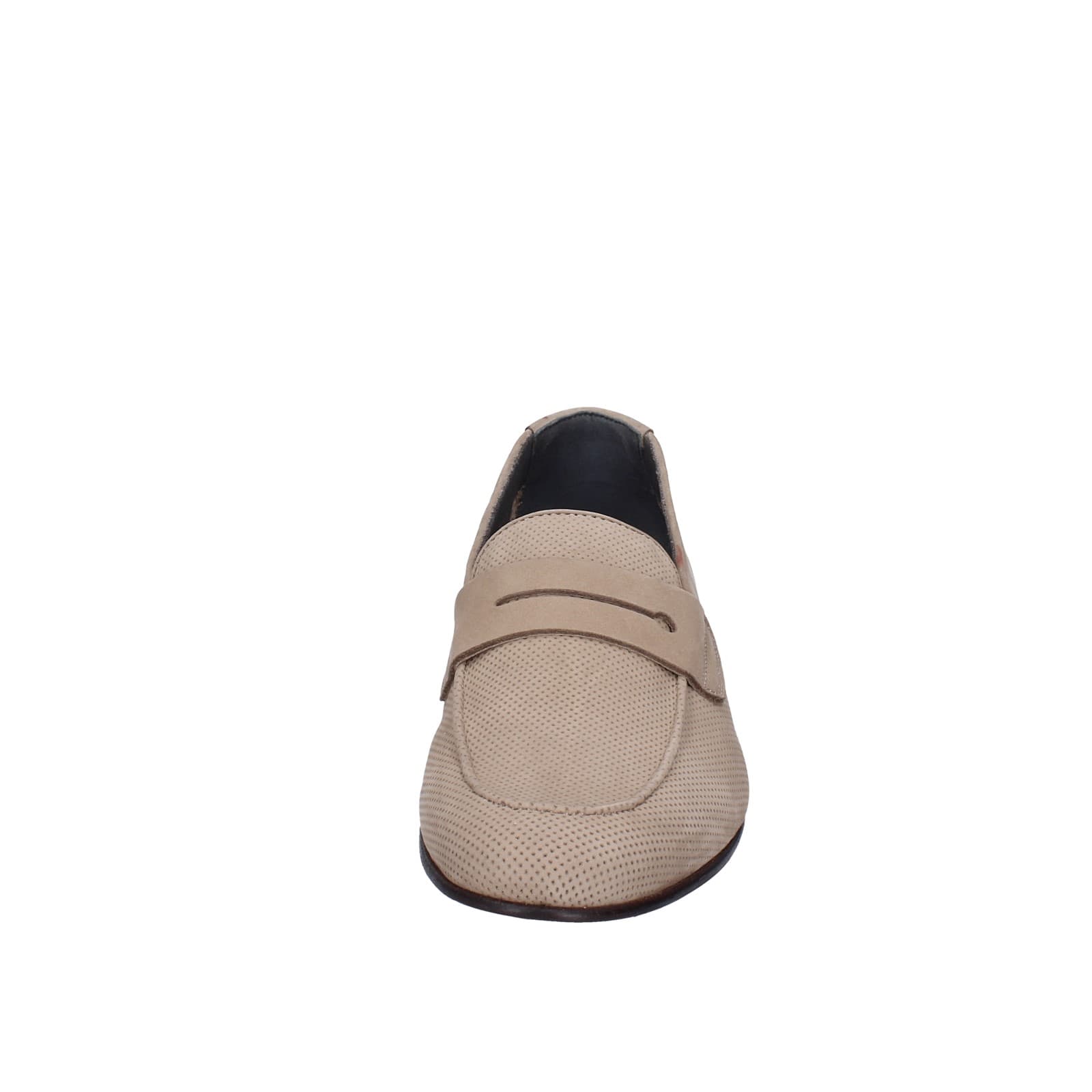 scarpe uomo POLLINI mocassini marrone pelle scamosciata EY33 Spedizione Gratuita