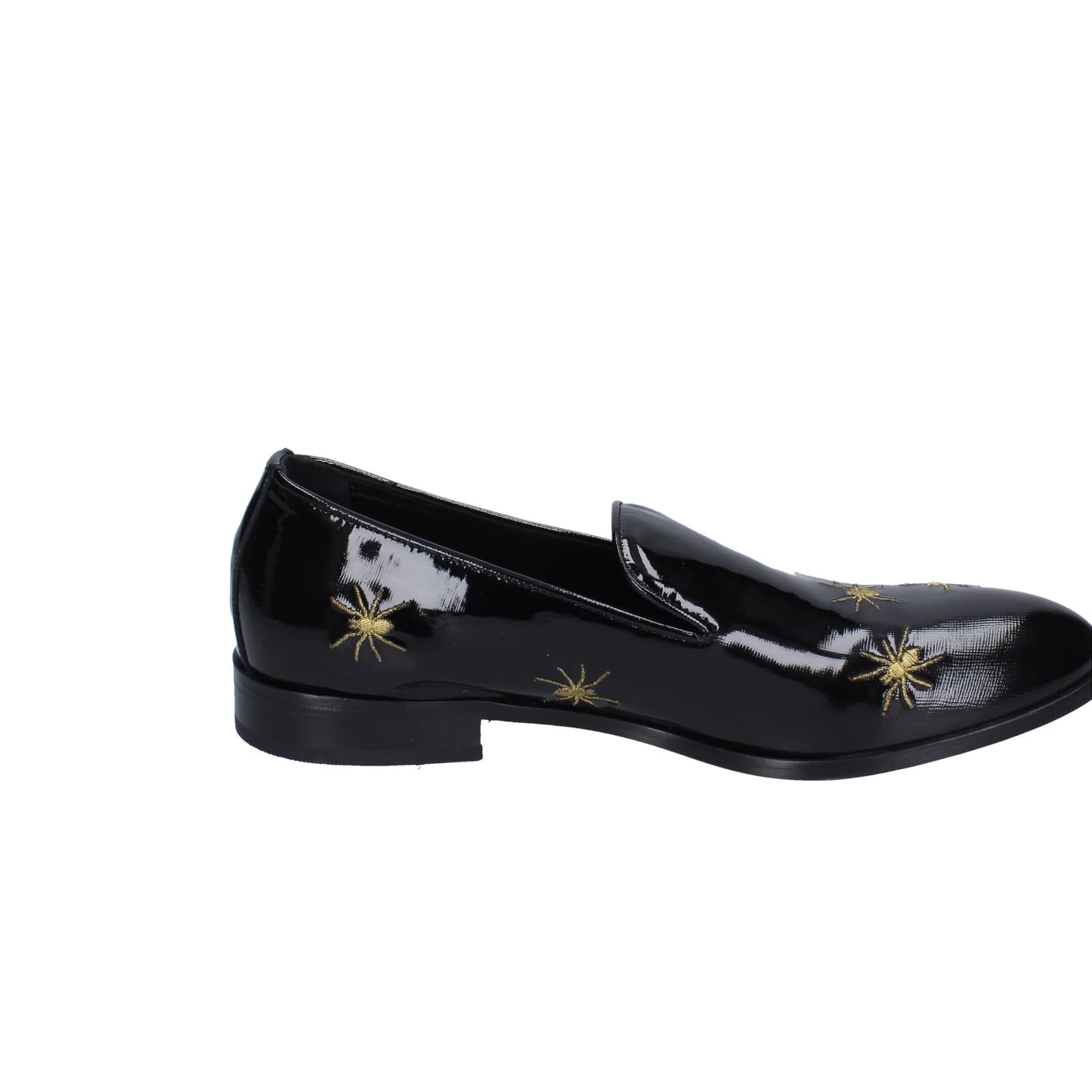 scarpe uomo EVEET mocassini nero vernice EZ169 Negozi Online