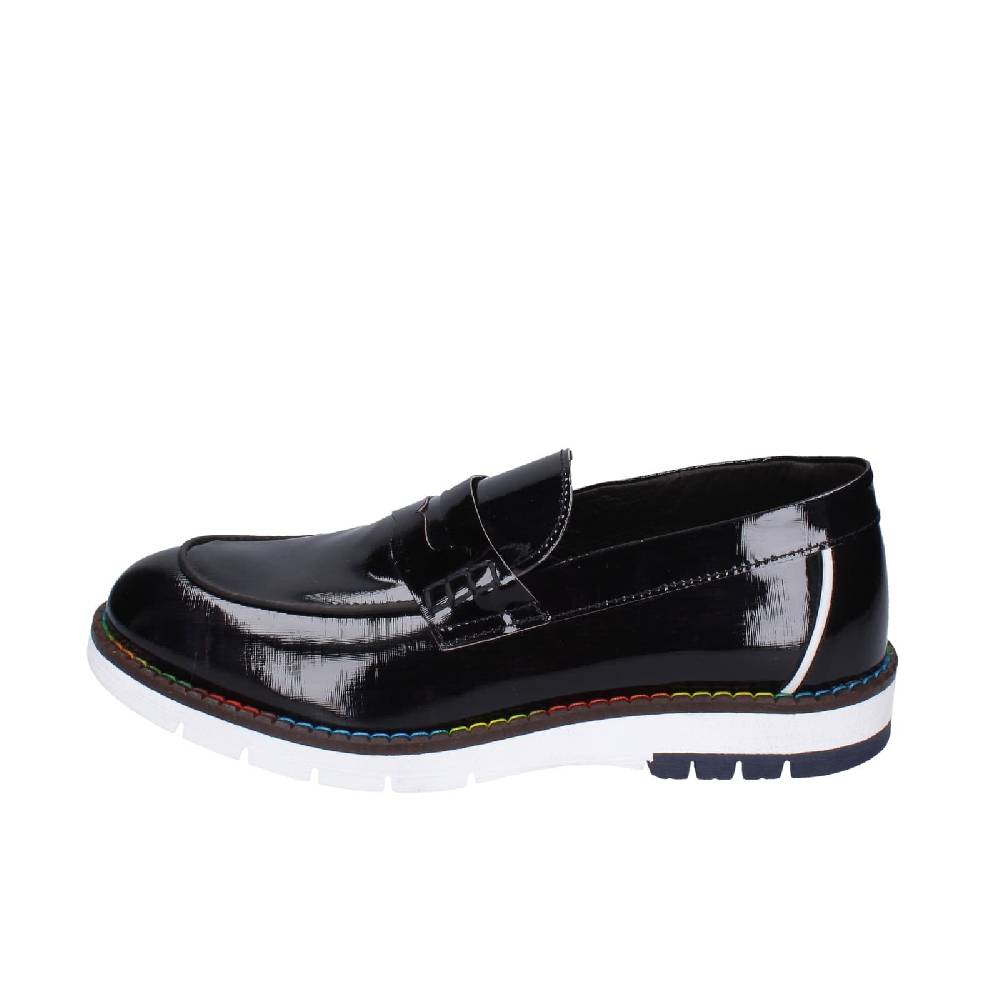 scarpe uomo EVEET mocassini nero vernice EZ230 Acquista Ora