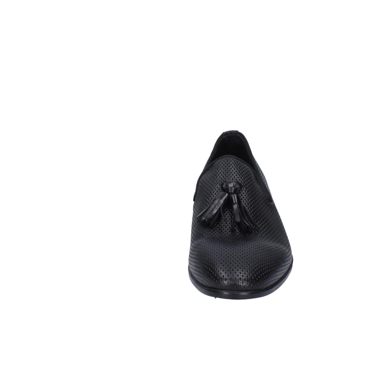 scarpe uomo EVEET mocassini nero pelle EZ224 Consegna Veloce