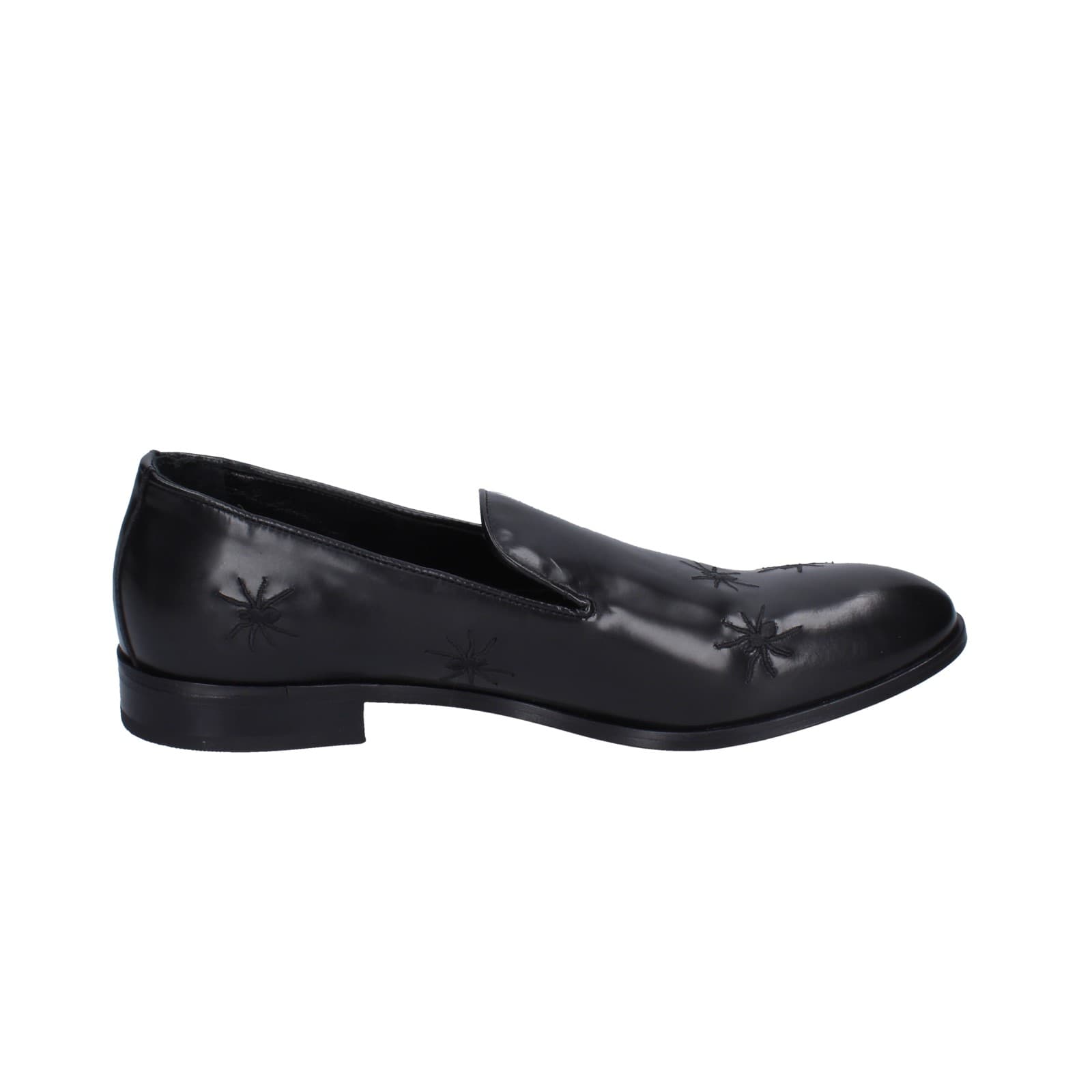 scarpe uomo EVEET mocassini nero pelle EZ231 Shopping Online