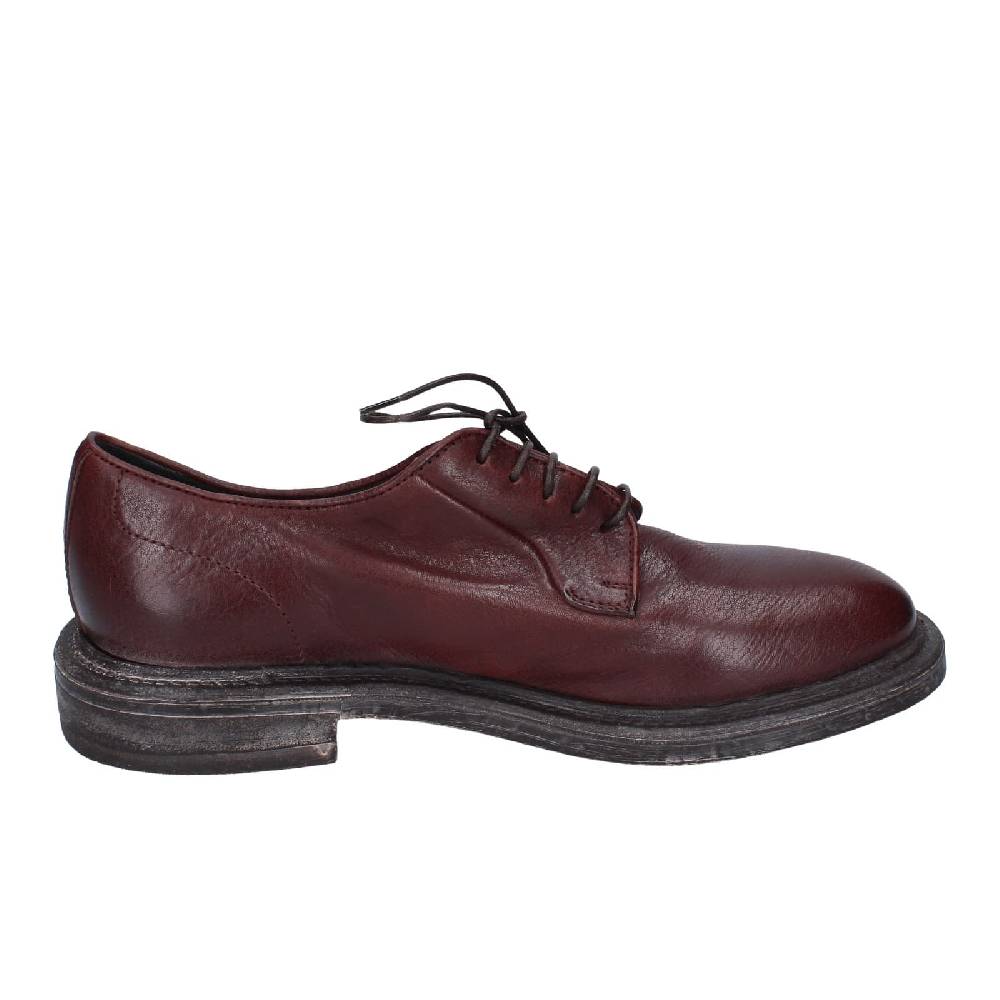 scarpe uomo MOMA classiche marrone pelle 65303A EY521 Presa