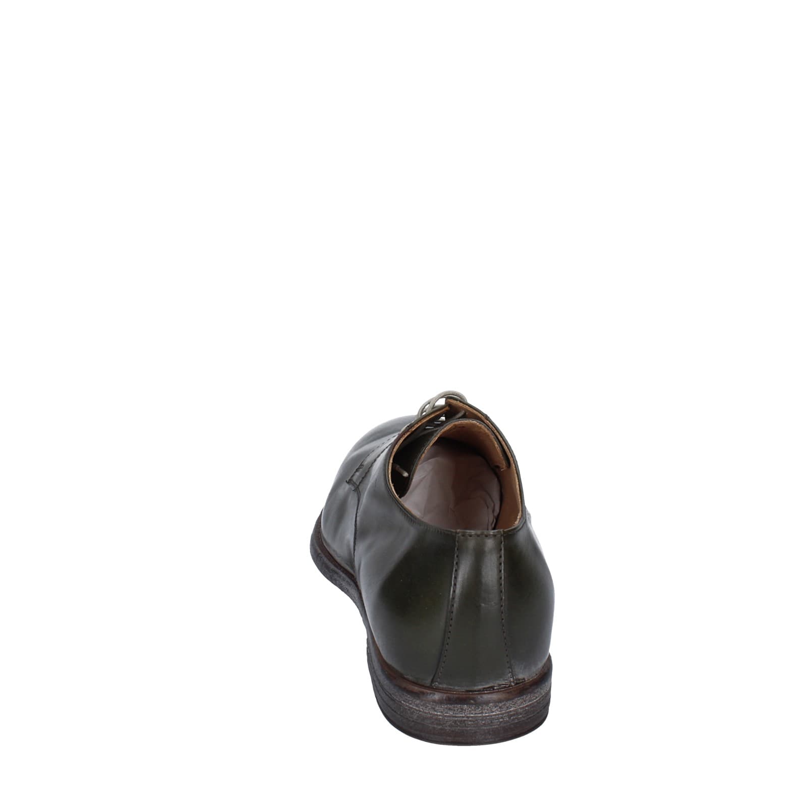 scarpe uomo MOMA classiche verde pelle 2AS433-MU EY448 Sconto