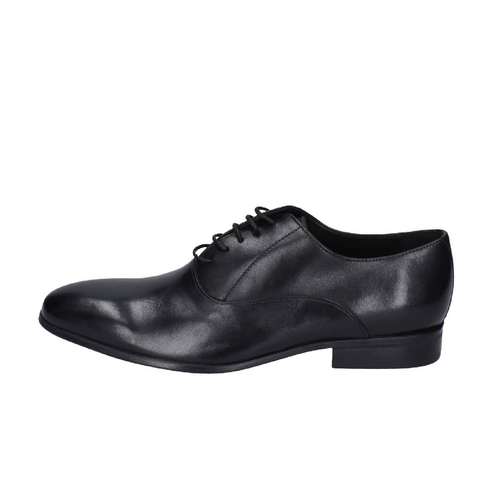 scarpe uomo STEFANO BRANCHINI classiche nero pelle EZ841 Offerta