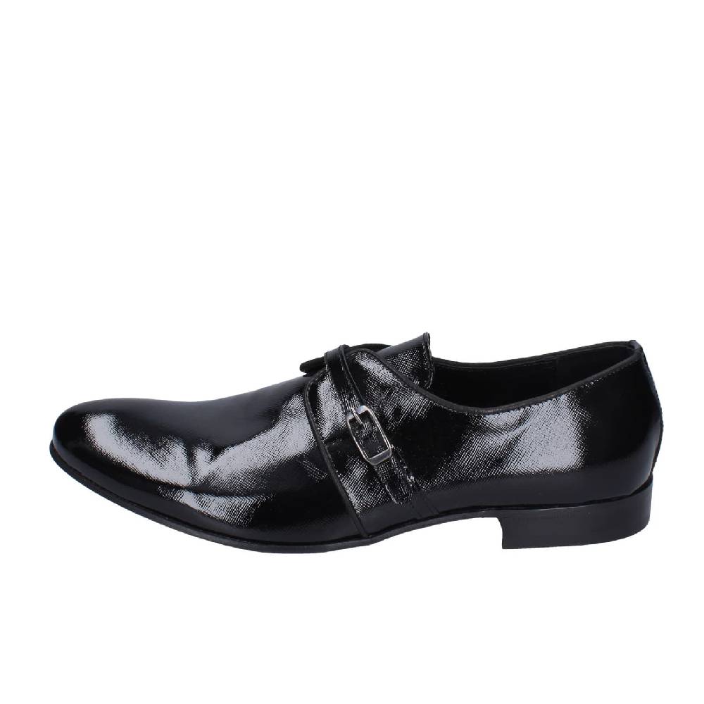 scarpe uomo EVEET classiche nero vernice 14023 EZ121 Online
