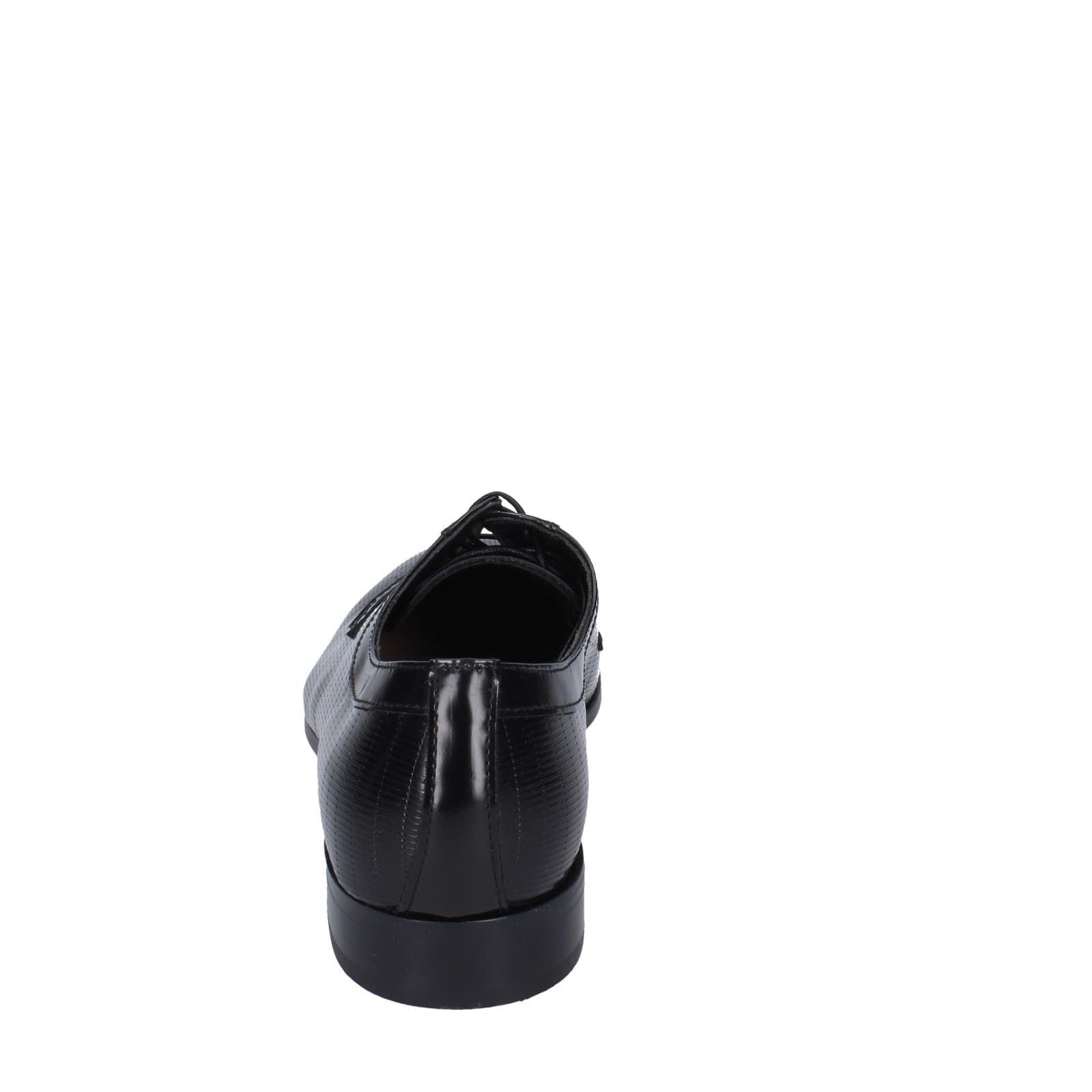 scarpe uomo EVEET classiche nero pelle EZ116 Hotsell