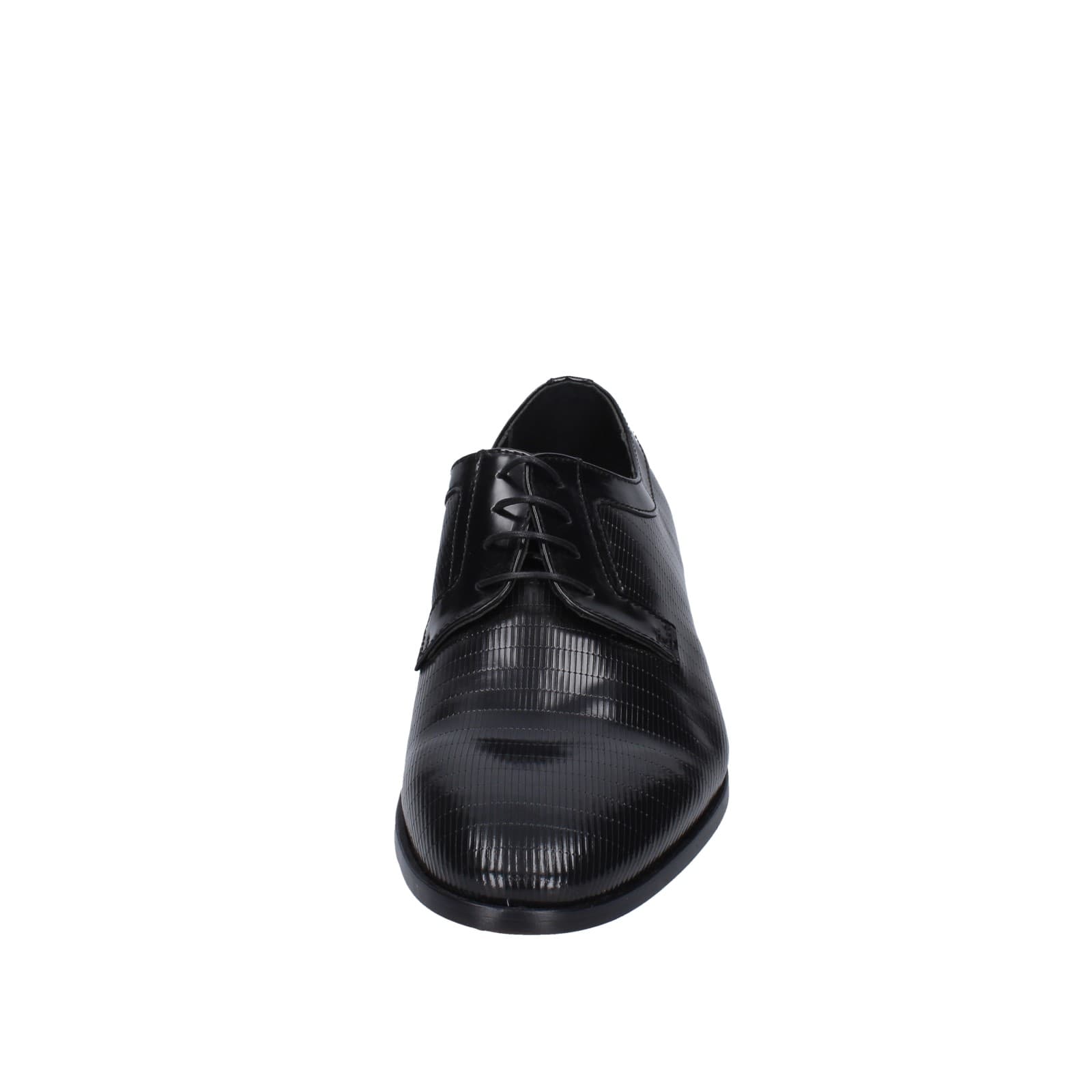 scarpe uomo EVEET classiche nero pelle EZ116 Hotsell