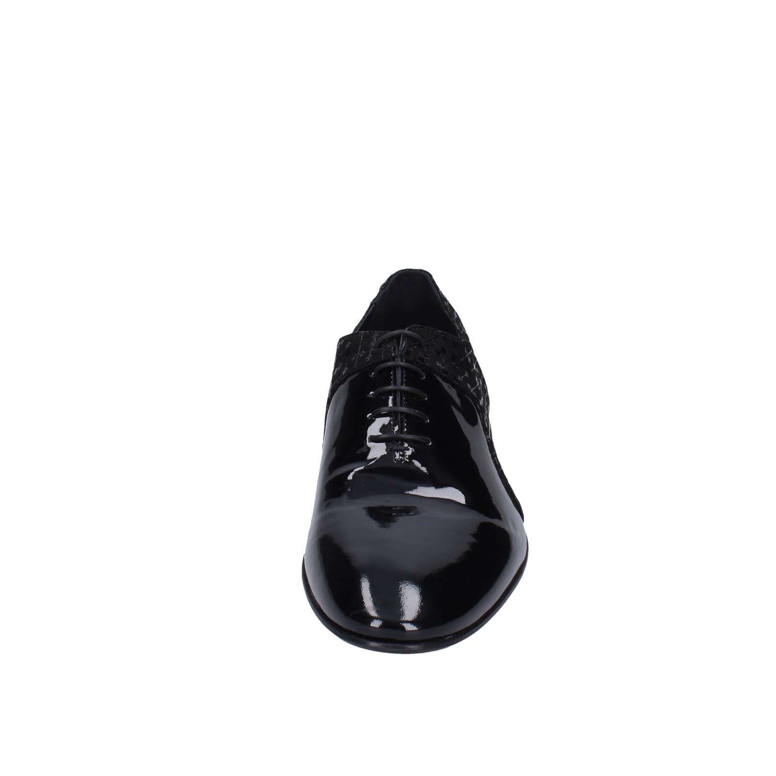 scarpe uomo EVEET classiche nero vernice EZ126 Qualità