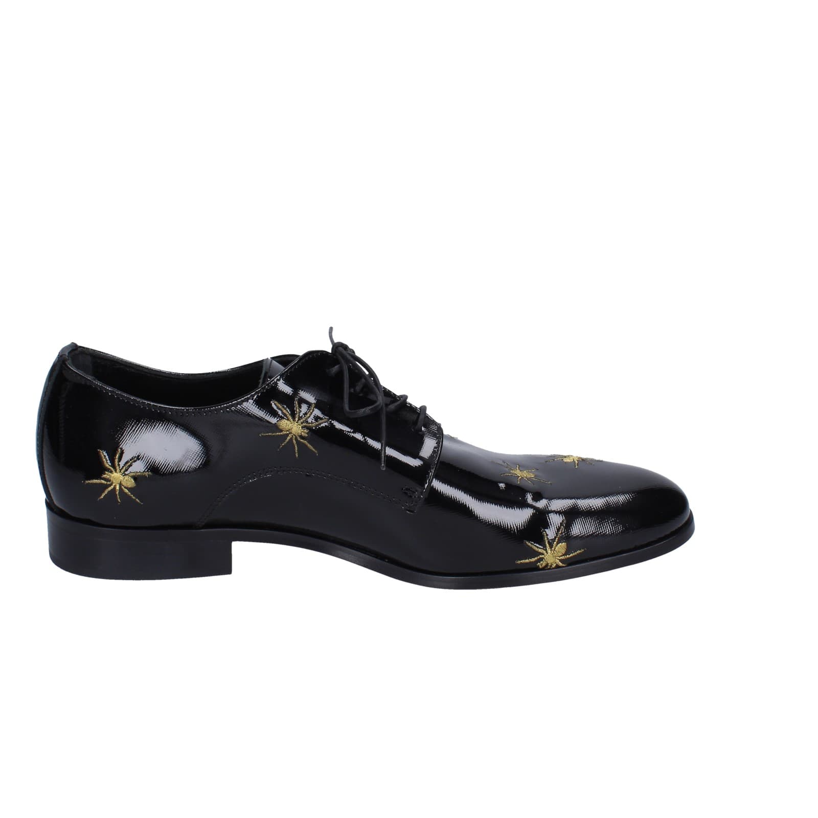scarpe uomo EVEET classiche nero vernice EZ124 Vendite Flash