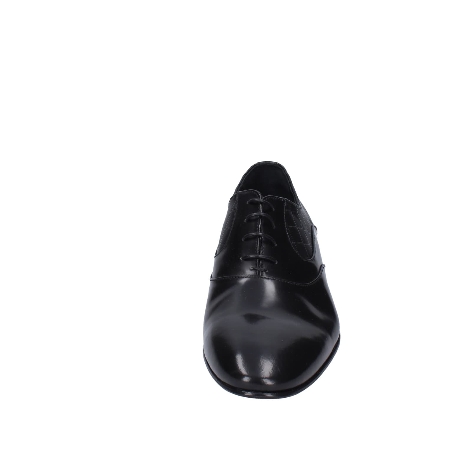 scarpe uomo EVEET classiche nero pelle EZ113 In Saldo