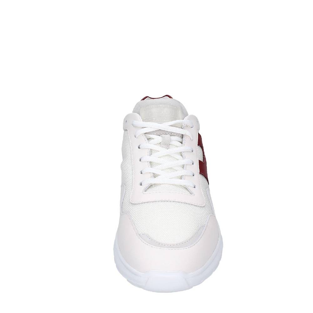 scarpe uomo HOGAN sneakers bianco pelle tessuto EX346 Moda