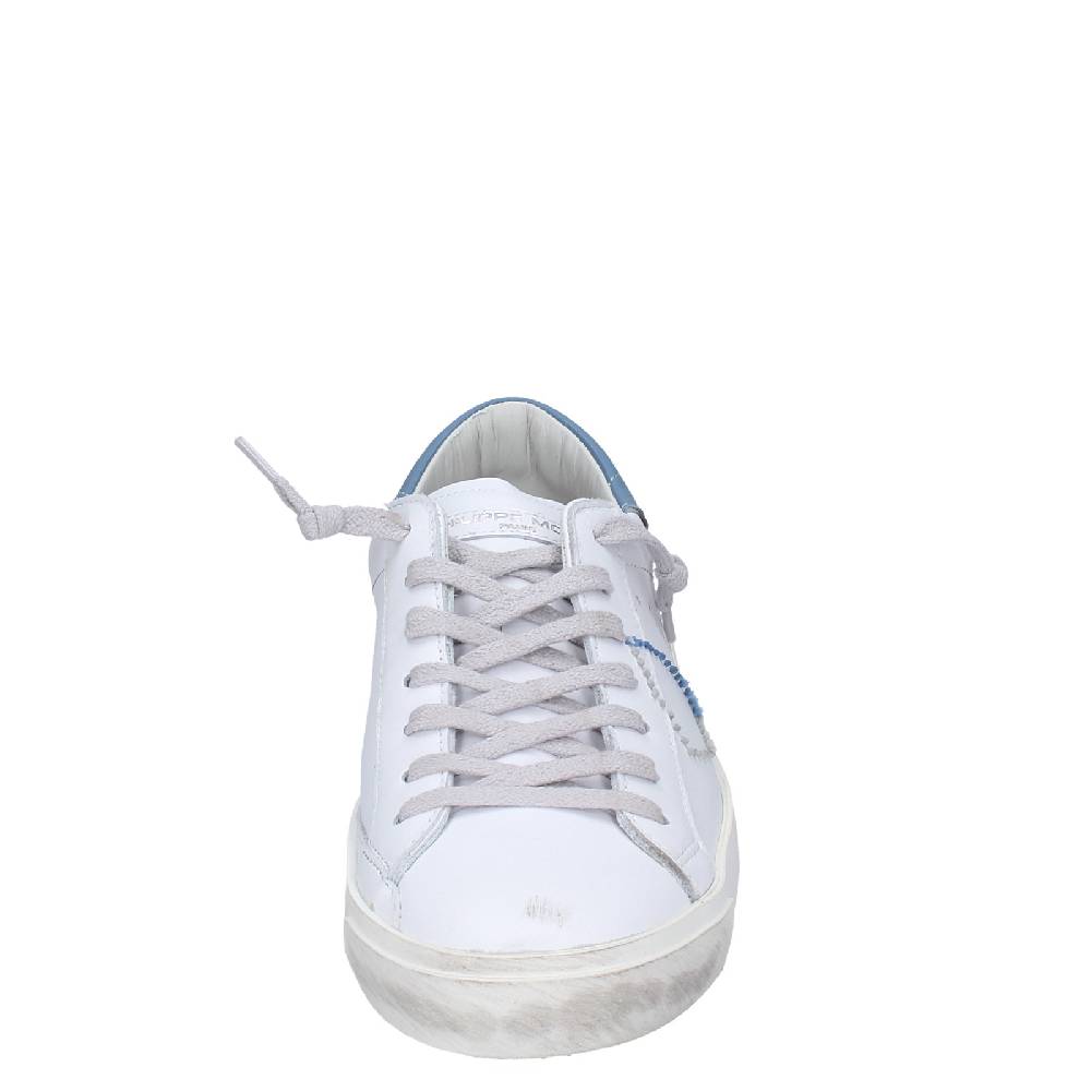 scarpe uomo PHILIPPE MODEL sneakers bianco pelle VINTAGE EX356 2025