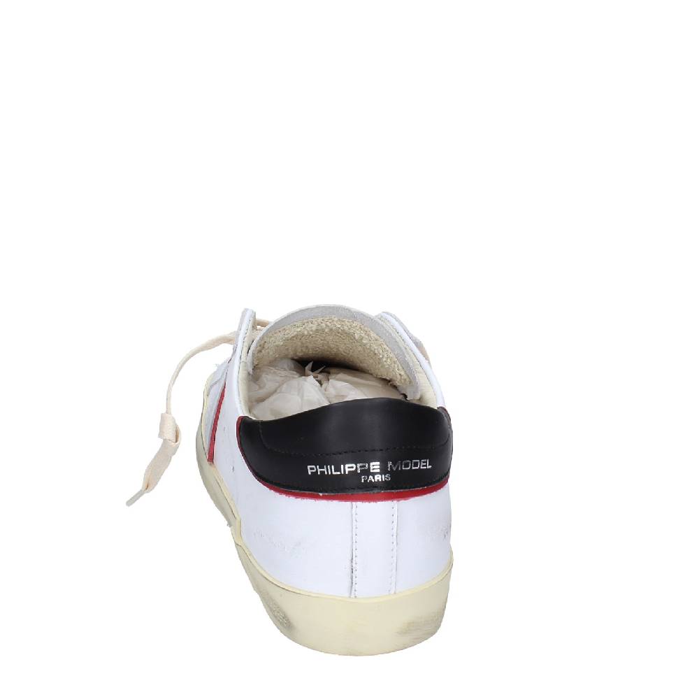 scarpe uomo PHILIPPE MODEL sneakers bianco pelle VINTAGE EX361 Nuovo