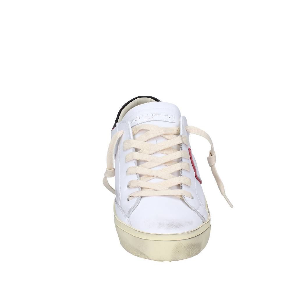 scarpe uomo PHILIPPE MODEL sneakers bianco pelle VINTAGE EX361 Nuovo