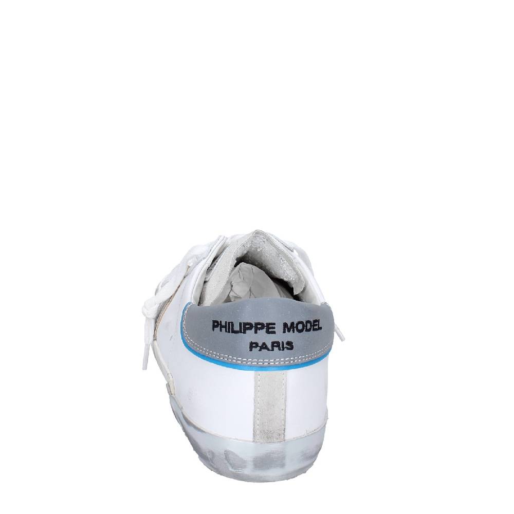 scarpe uomo PHILIPPE MODEL sneakers bianco pelle VINTAGE EX342 Soddisfazione Garantita