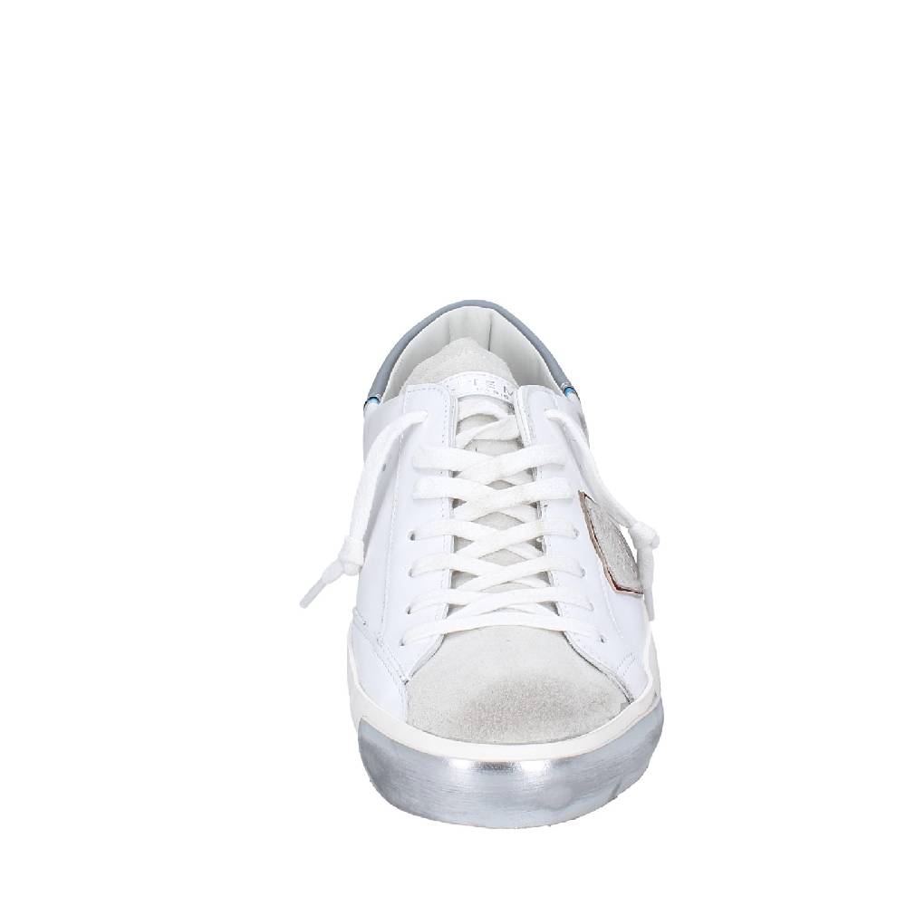 scarpe uomo PHILIPPE MODEL sneakers bianco pelle VINTAGE EX342 Soddisfazione Garantita