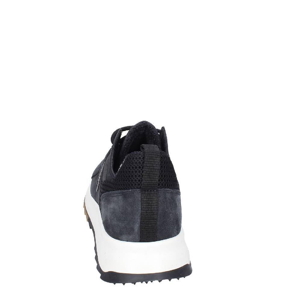 scarpe uomo PHILIPPE MODEL sneakers nero camoscio tessuto EX343 Promozione Limitata