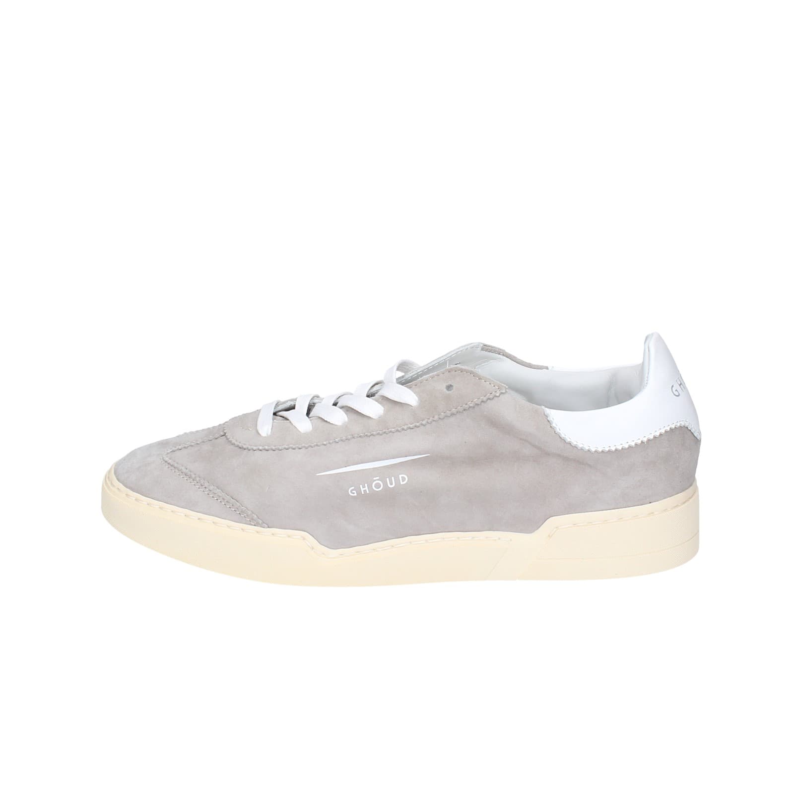 scarpe uomo GHOUD VENICE sneakers grigio camoscio EY40 Fino Al -60%