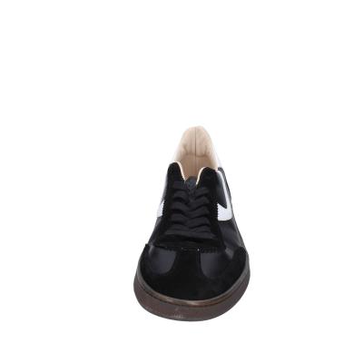 scarpe uomo MOMA sneakers nero pelle bianco camoscio 4AS420-CRVF BC746 Sottocosto