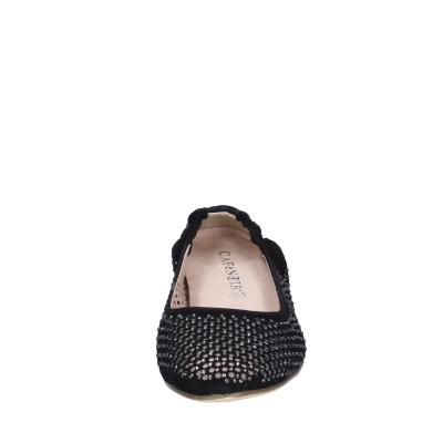 scarpe donna CAFè NOIR ballerine nero camoscio strass MEL501 BF398 Convenienza