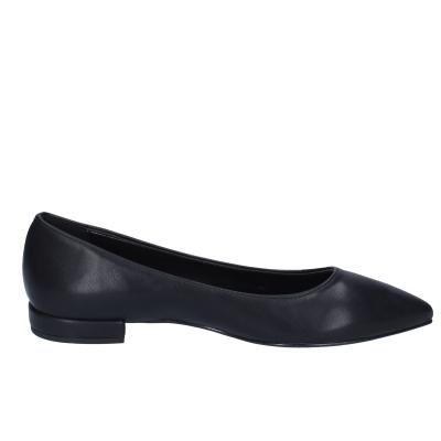 scarpe donna OLGA RUBINI ballerine nero pelle sintetica BM95 Novità
