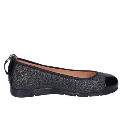 scarpe donna UNISA ballerine grigio pelle sintetica vernice BM36 Presa