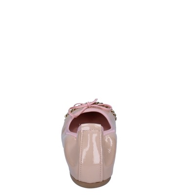 scarpe donna CROWN ballerine rosa vernice BZ941 Sconto