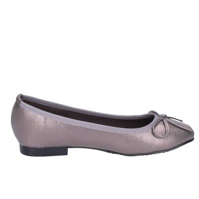 scarpe donna FRANCESCO MILANO ballerine grigio pelle sintetica BH55 Offerta