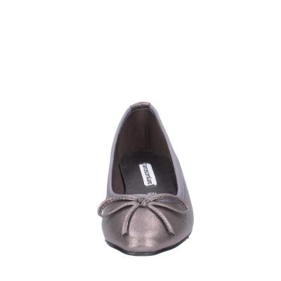 scarpe donna FRANCESCO MILANO ballerine grigio pelle sintetica BH55 Offerta