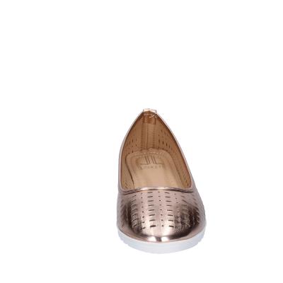scarpe donna LANCETTI ballerine bronzo pelle sintetica BP565 Economico