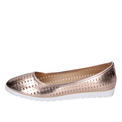 scarpe donna LANCETTI ballerine bronzo pelle sintetica BP565 Economico