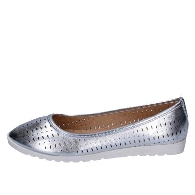 scarpe donna LANCETTI ballerine argento pelle sintetica BP564 Online