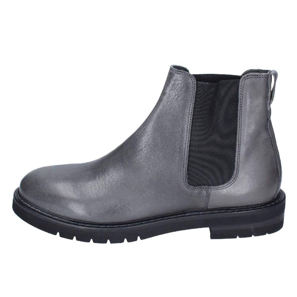scarpe uomo MOMA stivaletti grigio pelle 60305C EY509 Hotsell