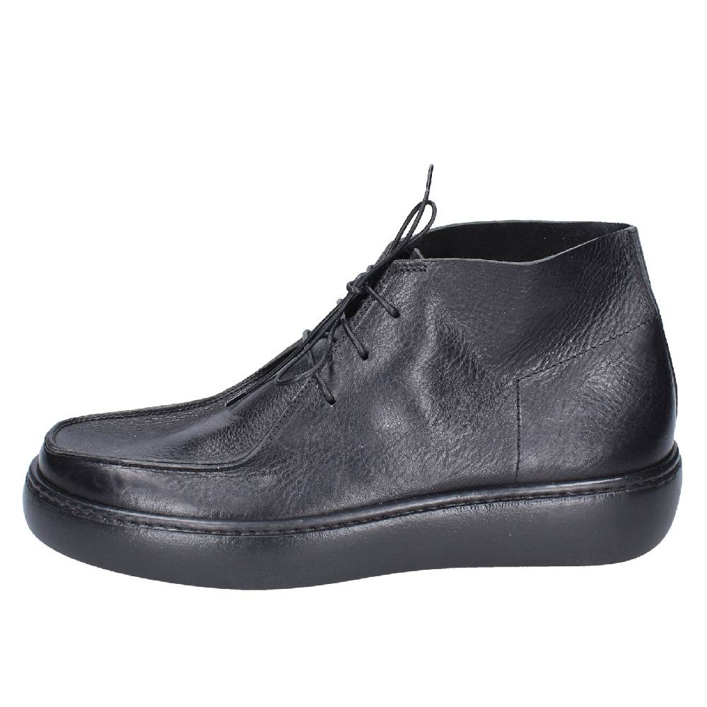 scarpe uomo MOMA stivaletti nero pelle EX382 Vendita Economica