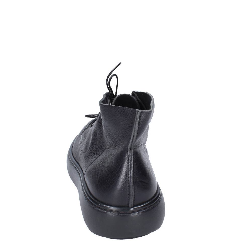 scarpe uomo MOMA stivaletti nero pelle EX382 Vendita Economica