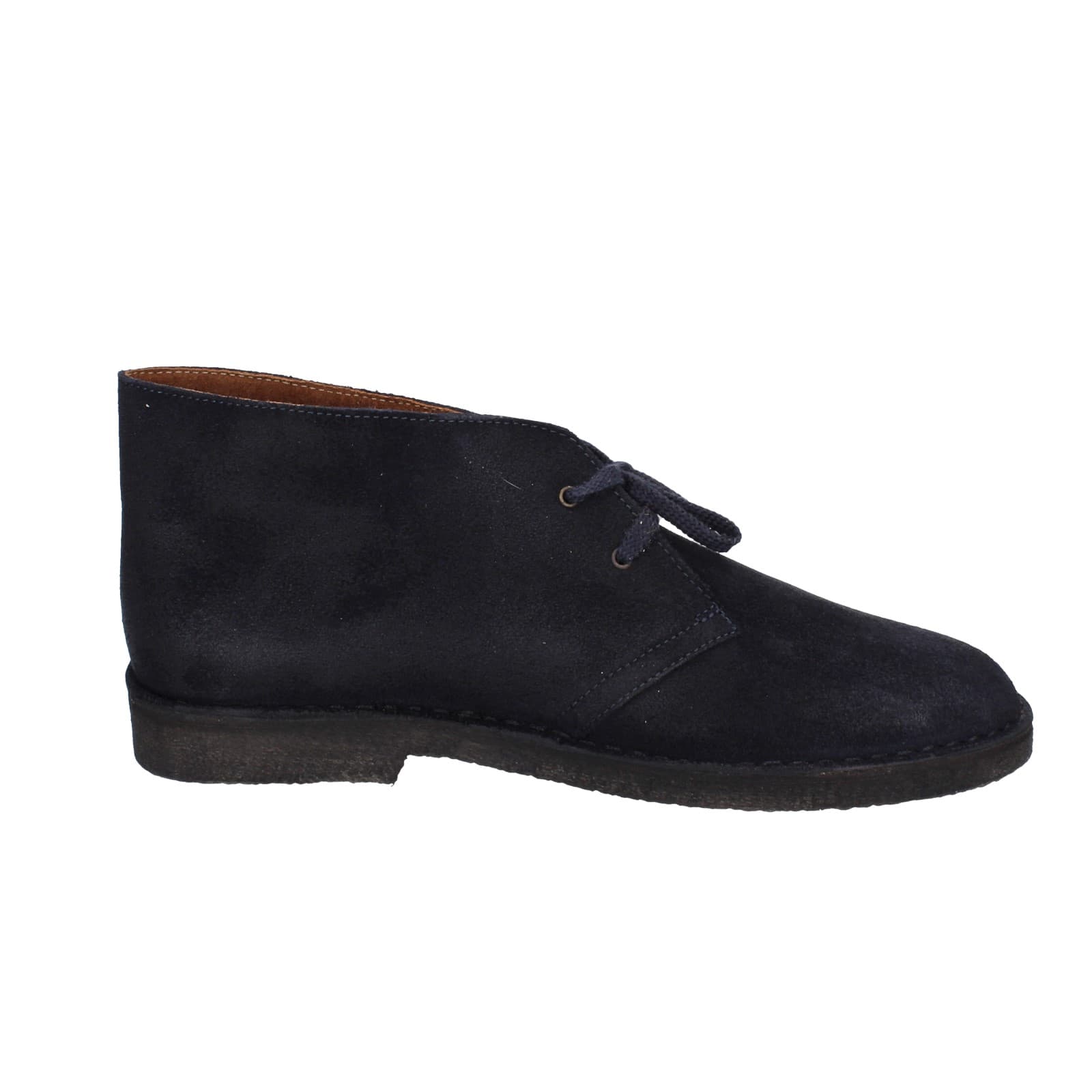scarpe uomo IRWIN DANKS stivaletti blu camoscio EY123 Negozio